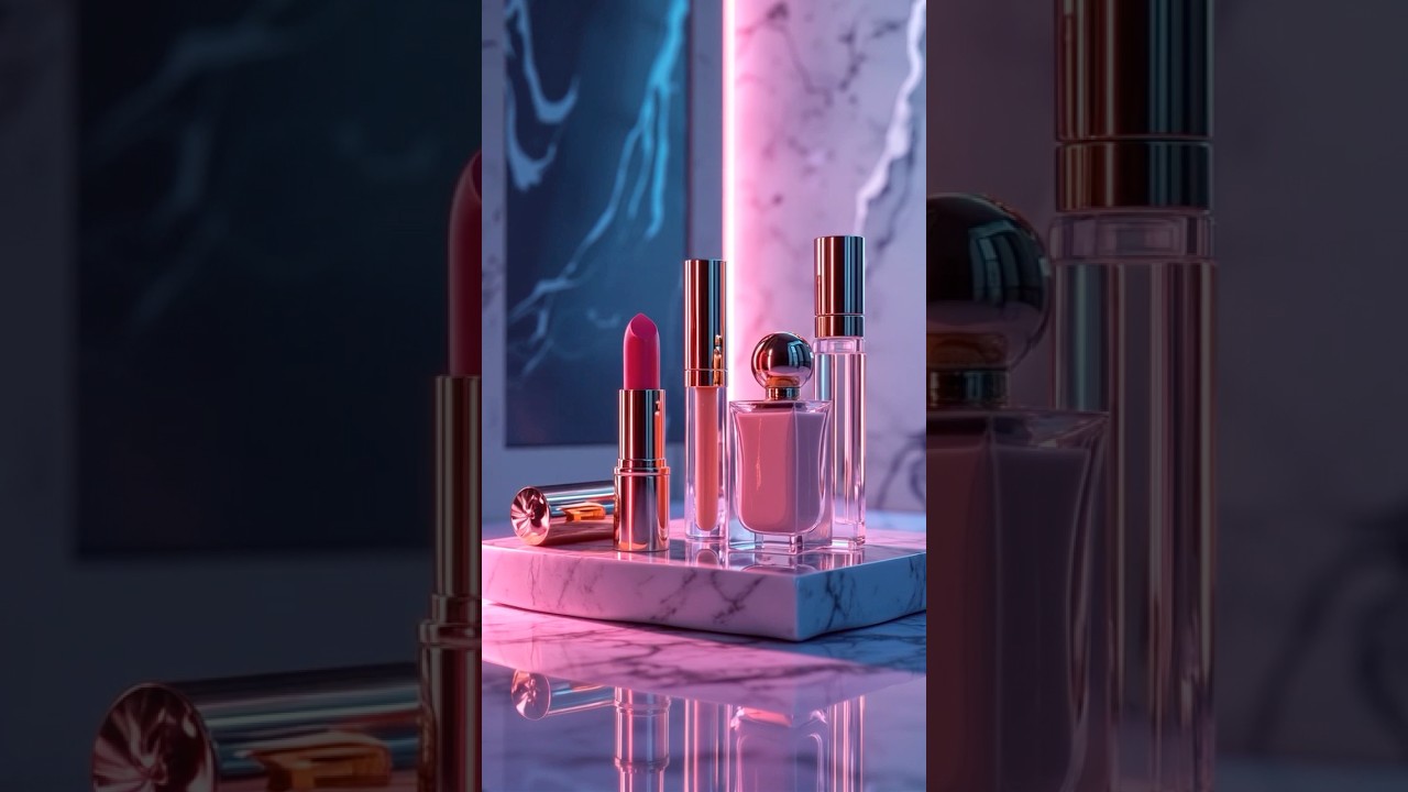 🚀 NEXT-GEN LUXURY BEAUTY: AI-Powered Cosmetic Showcase! 💄✨ #LuxuryBeauty #aivisuals