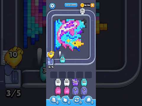 Pixel Flow Level 2899 Walkthrough