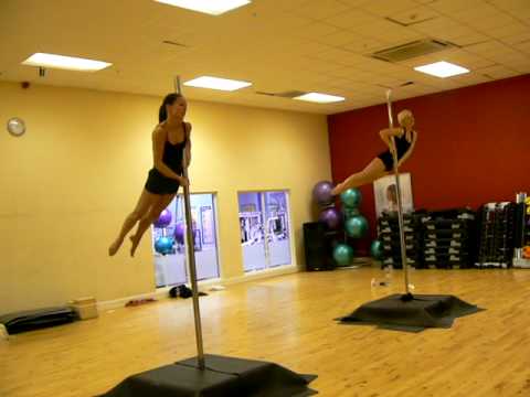 Pole Dancing pole performers Emma Simmonds