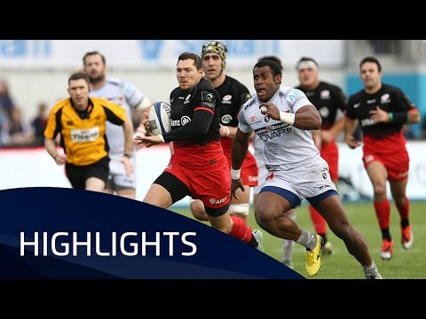 Saracens v Oyonnax (Pool1) Highlights - 19.12.2015