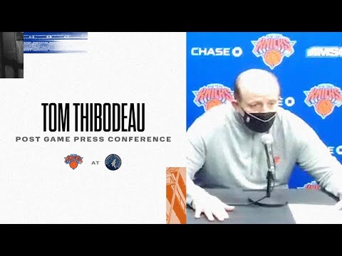 Tom Thibodeau ' "We found a rhythm at the end. We played well down the stretch."