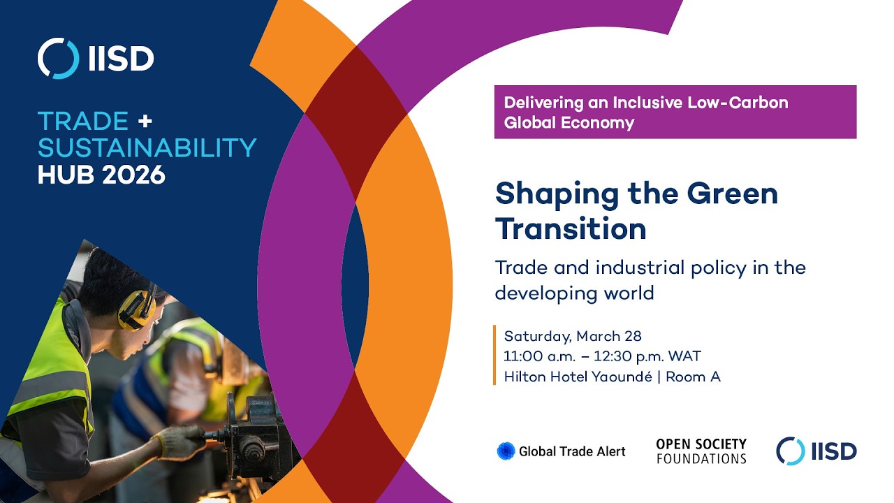 Shaping the Green Transition: Trade and industrial policy in the developing world