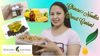 Chinese Noodles (Pancit Canton) with Young Living Essential Oils