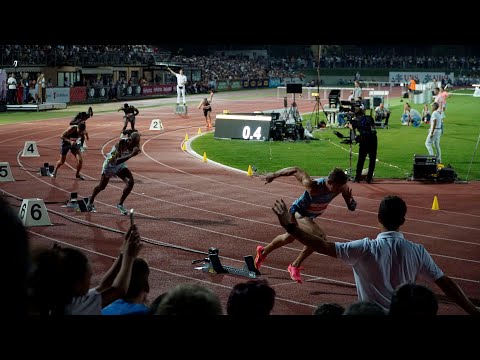 Alison DOS SANTOS wins - 400m hurdles M - Galà dei Castelli 2023 - Bellinzona (CH)