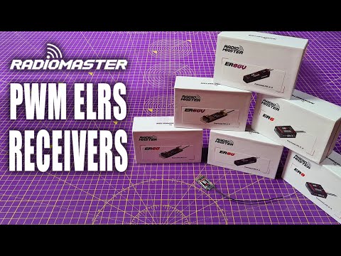 RadioMaster ExpressLRS PWM ELRS ER range receivers