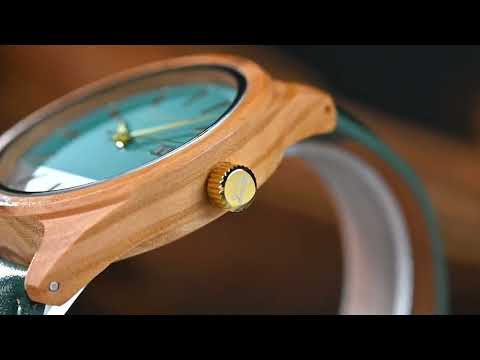 Relógio de Madeira Araçarana - Bobo Bird