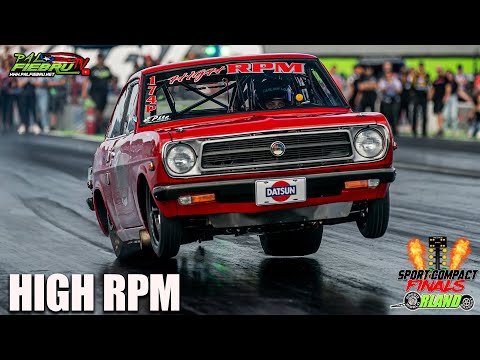 High RPM 6 Seconds Datsun 2 Rotor Turbo In Sport Compact Finals 2022 Orlando Speedworld | Palfiebru