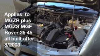 How to fix MG Rover Electrical problems - Pektron relay fault - 8/2003 on