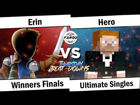 TBD 19 Winners Finals - Erin (Mii Swordfighter) Vs. Hero (Steve)