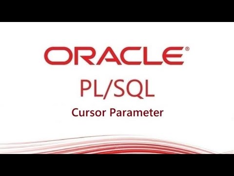 Plsql Tutorial Cursor Parameter In Oracle Database