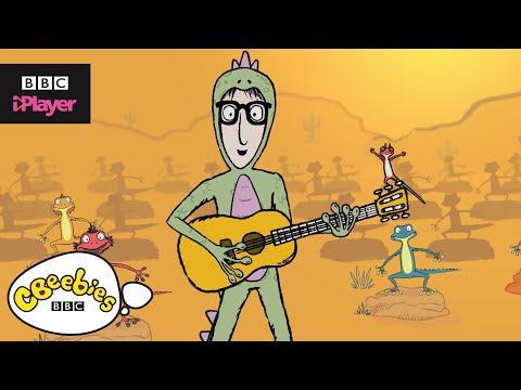The Lizard Song | Nick Cope's Popcast | CBeebies