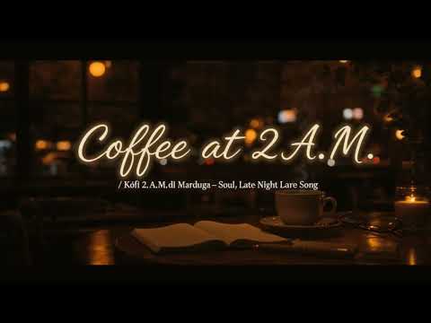 “Coffee at 2 A.M. ☕ / Kòfi 2 A.M di Marduga– Soul, Late-Night Love Song”