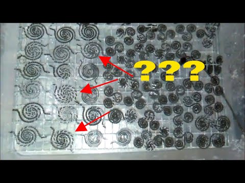 Strange Behavior on Nano Coated Infinity Twisted Coils During The Discharging And Drying Process Video
