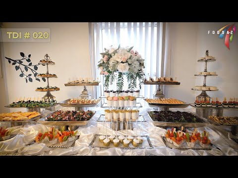 Wedding Appetizer Buffet Table # 020 | The Best wedding buffet table decorating ideas
