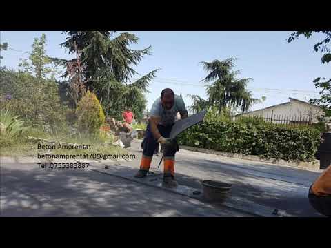 Beton Amprentat Piscu Corbului - Galați  Tel.0761350488 -0766543767