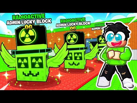 I UNLOCKED RADIATED CHANCE BLOCKS IN ROBLOX STEAL A BRAINROT!☢️