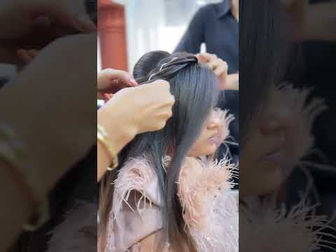 New Bridal Makeup & Hairstyle Look 2023 #reels #Shorts #instagram #Bride #mua #makeup #hairstyle