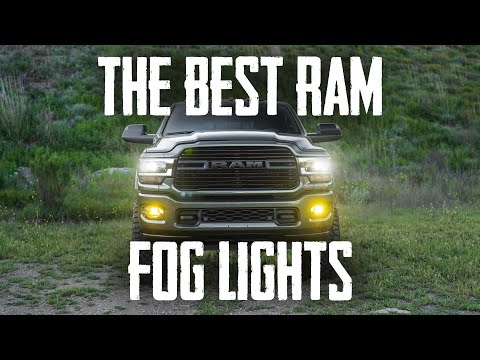 The Ultimate 2019+ 5th Gen Ram Fog Light Kit! Baja Designs Squadron Lights On Any HD Ram