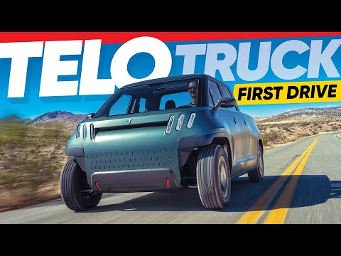 Tiny Truck, 500 HP – Telo EV Minitruck Prototype Drive