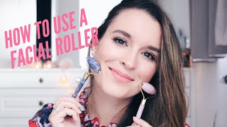 HOW TO USE A FACIAL ROLLER | JADE ROLLER / ROSE QUARTZ (ROZENKWARTS) / BLUE JASPER GEZICHTSROLLERS