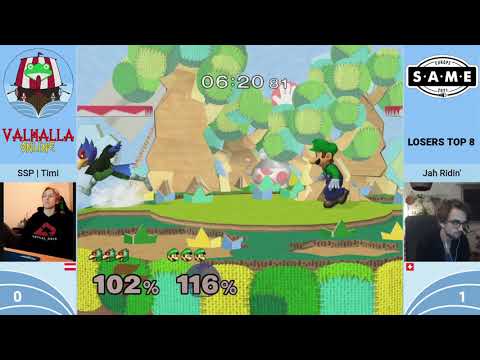 Valhalla Online - SSP | Timi Vs. Jah Ridin' - Losers Top 8 - Melee