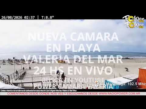 PINAMAR PLAYA EN VIVO: Cámaras Pinamar - Valeria del Mar - Carilo - BUENOS AIRES - ARGENTINA AHORA