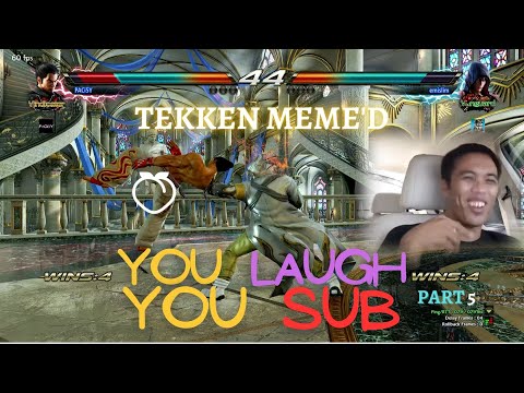 Don't Smirk or Laugh Tekken Meme'd Challenge! 🥵