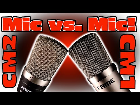 Mic vs mic Fame CM1 vs CM2 Techboss Deutsch 2019