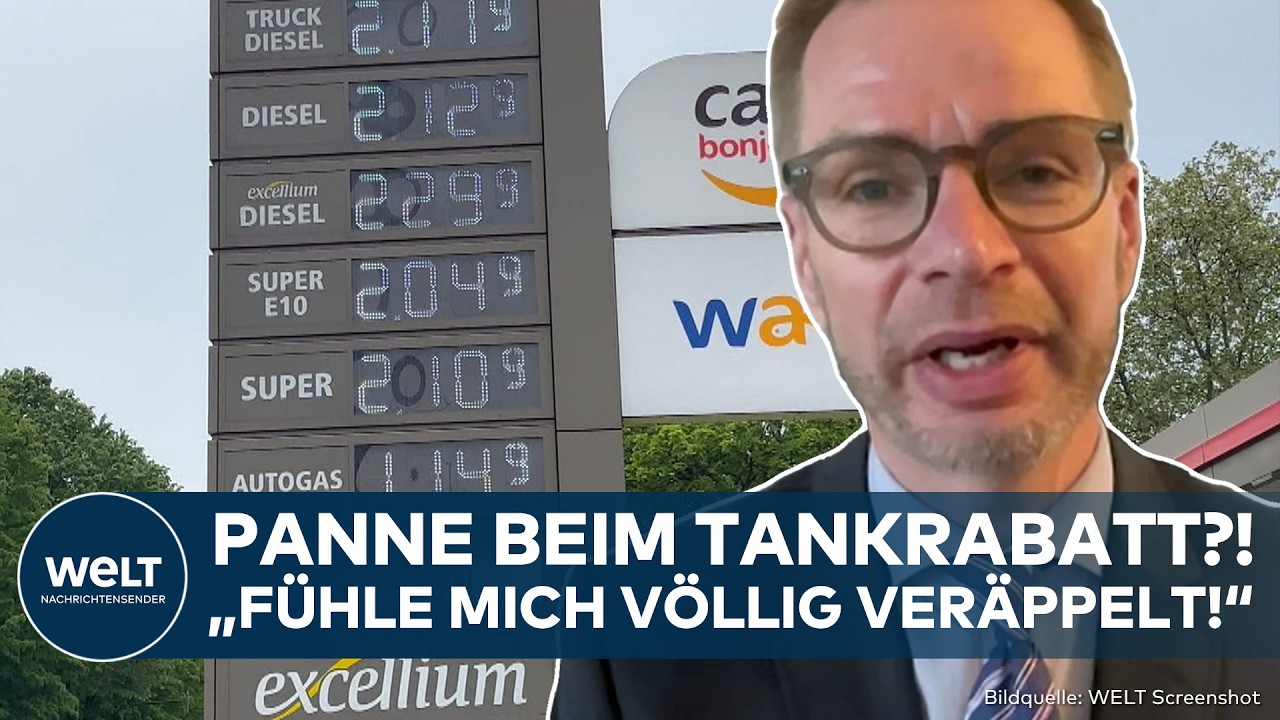 DEUTSCHLAND: Total-Ausfall beim Tankrabatt? Knallharte Analyse und heftige Kritik vom Steuerbund