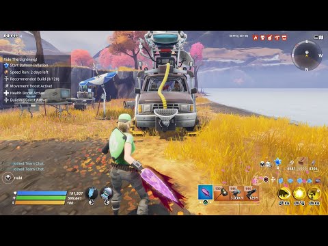Fortnite stw 160 Ride the lighting speedrun