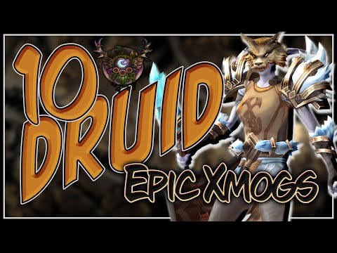 World of Warcraft Shadowlands 10 Unique Druid Transmog Sets