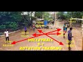 volleyball 5-1 rotation training