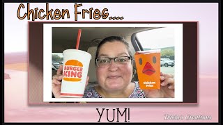 Trying Burger King Chicken Fries