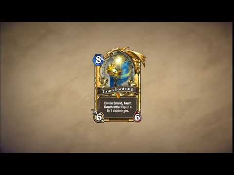 Hearthstone Sounds - Just don't run towards the light [Tirion Fordring]