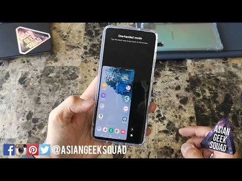Samsung Galaxy S20+ One Handed Mode