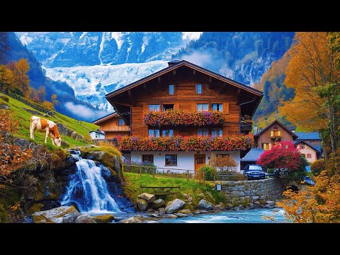 Switzerland’s Fairytale Village Iseltwald🇨🇭Walking In Swiss Valley With Surreal Views🏡