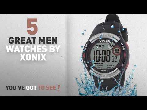 Top 10 Xonix Men Watches [ Winter 2018 ]: Unisex Strapless Heart Rate Monitor Calories 3D Pedometer