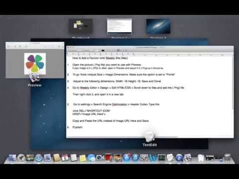 New Method: Add Favicon to Weebly Free (Mac)