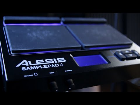Обзор электронной перкуссии Alesis SamplePad 4