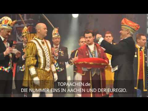 TOP AACHEN - Prinzenproklamation Axel II. (Schwartz)