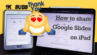 How to Share Google Slides on iPad