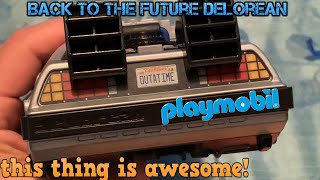 BACK TO THE FUTURE DELOREAN| PLAYMOBIL