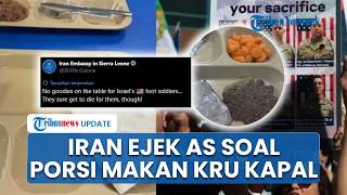 Pihak Iran Bak Ejek Kabar soal Pasukan AS Kekurangan Makanan di Lautan, Singgung Porsi Tak Layak