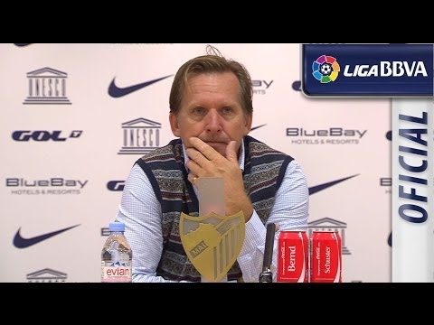 Rueda de Prensa de Schuster tras el Málaga CF (3-2) Real Betis - HD