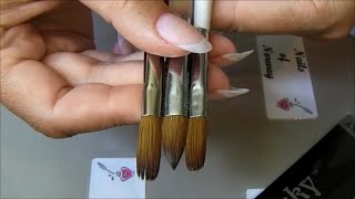 Acrylic Brushes, a Comparison