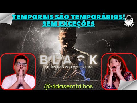 Roqueiros reagindo a RAP - Black | Temporais Ft. Camila Zasoul [PRIMEIRA REAÇÃO]