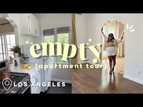 LA Empty Apartment Tour + How to Find Apartments w/ Character