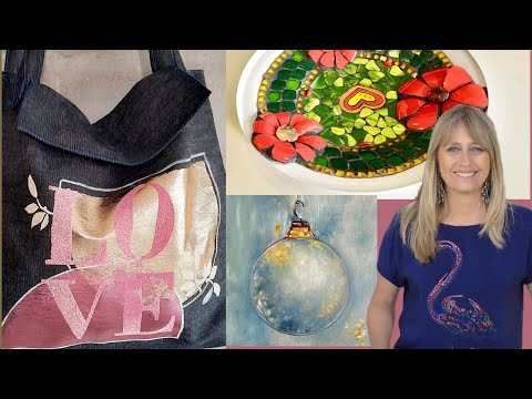 Hands-on TV 2022 Program 45 Painting Canvas - Oil Painting Mosaic