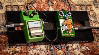 Video thumbnail for Vintage TS9 Tube Screamer VS Pedal Pawn Cowboy King by Pedal Pawn