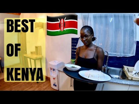 Kenyan Girl Cooks Me Traditional Food🇰🇪 || Ugali With Sukuma Wiki